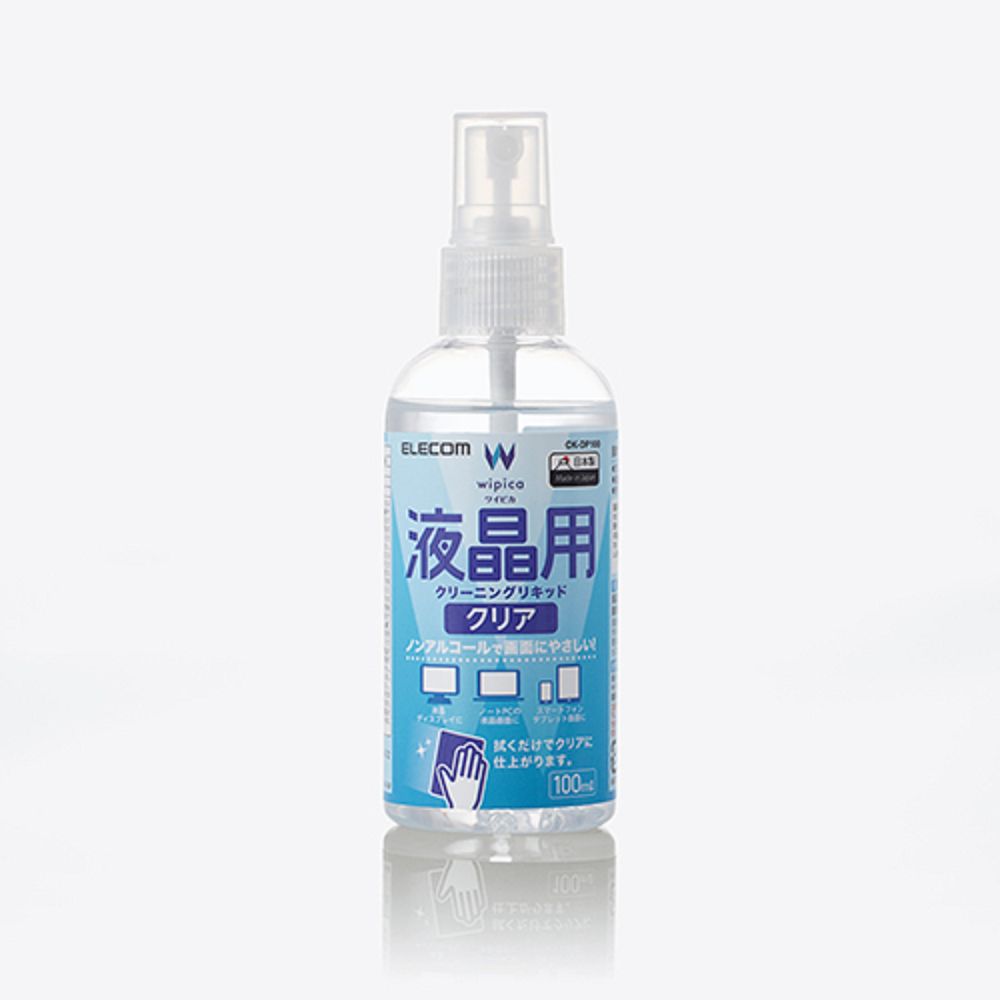 ELECOM 無酒精液晶螢幕清潔劑100ml