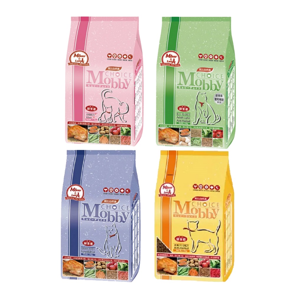 Mobby 莫比自然食 貓飼料 1.5KG