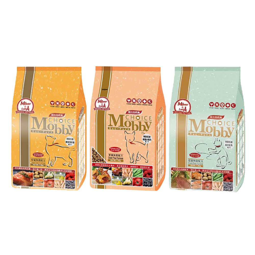 Mobby 莫比無穀配方 貓飼料 6.5KG