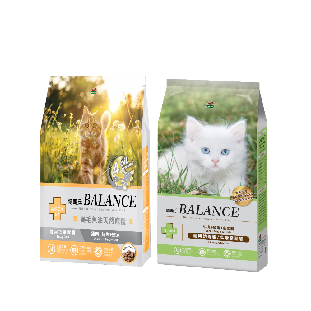 【Balance博朗氏】幼母&挑嘴貓糧7KG*2入