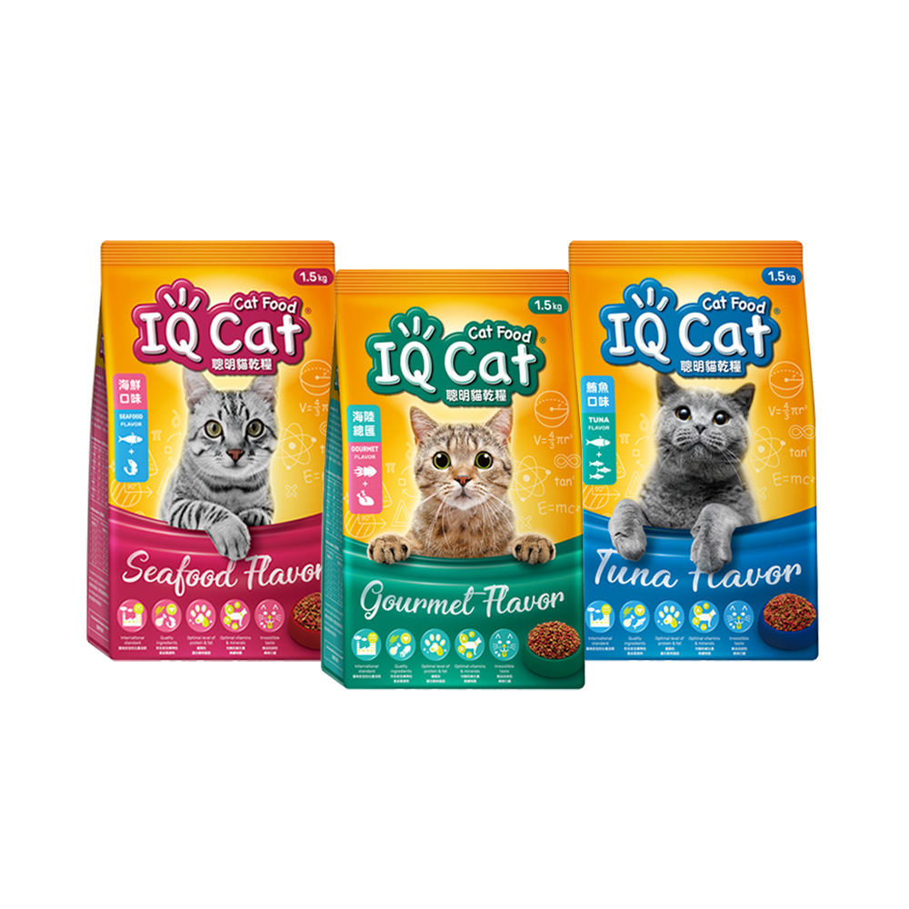 IQ Cat 聰明貓乾糧 5KG
