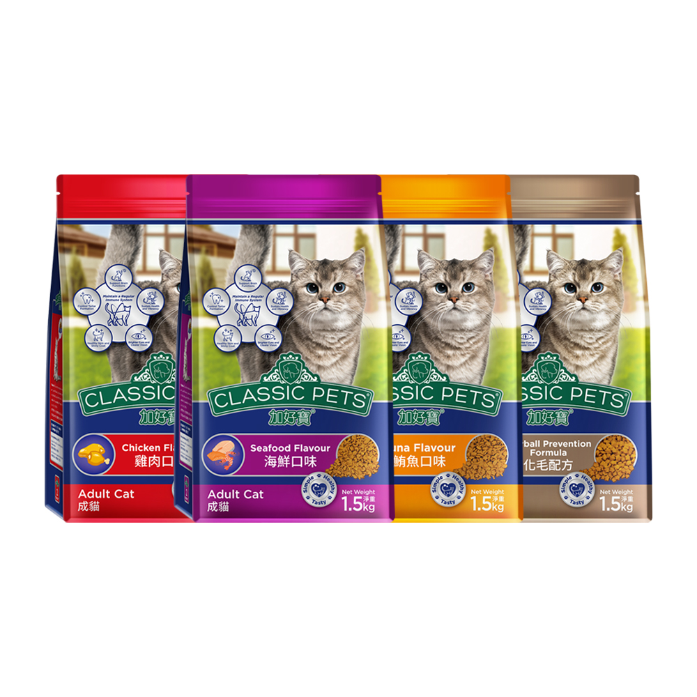 Classic Pets 加好寶乾貓糧 1.5KG