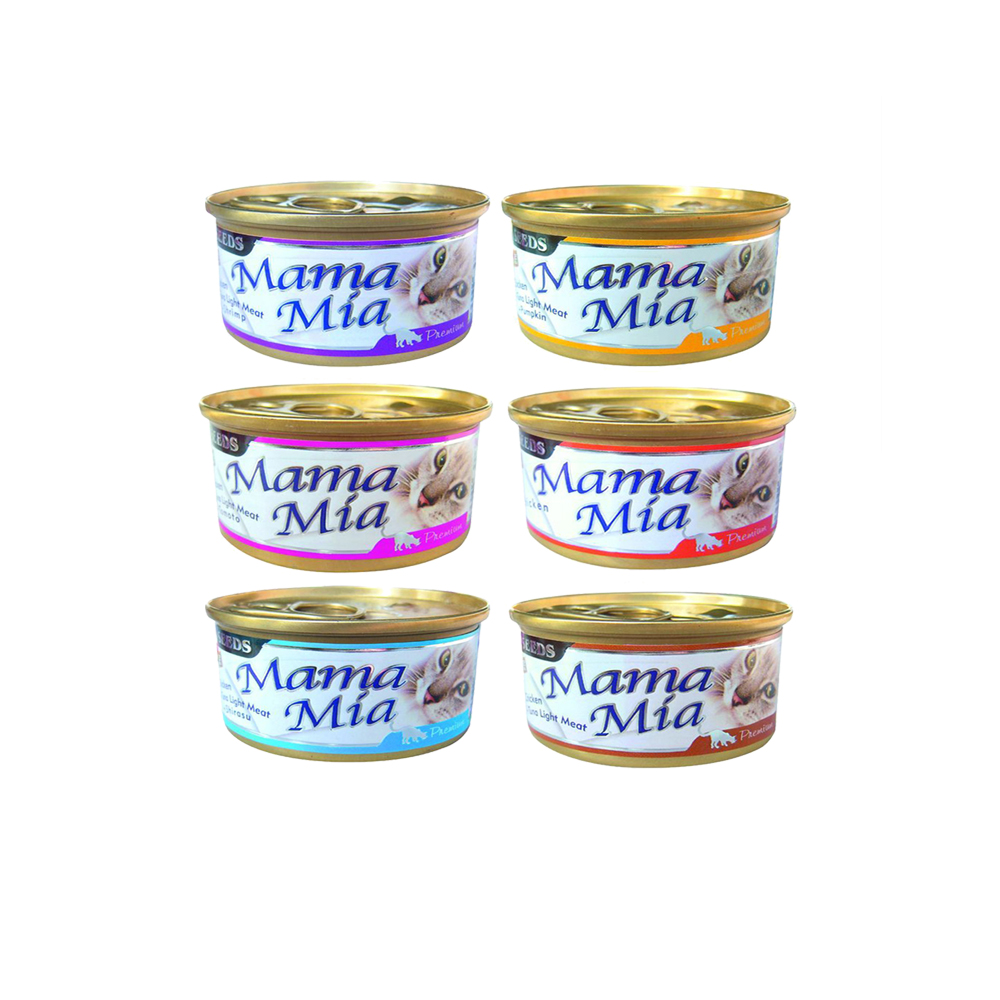 【24罐】SEEDS惜時MamaMia貓餐罐系列85G
