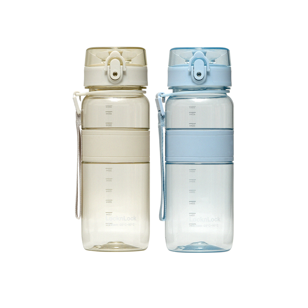【樂扣樂扣】Tritan優質彈蓋提帶水壺650ml