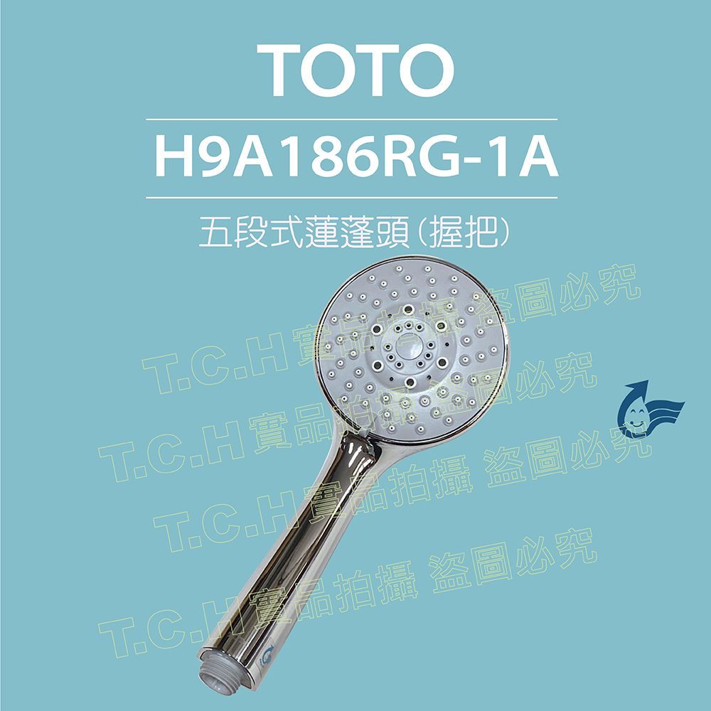 【TOTO】蓮蓬頭握把H9A186RG-1A(零件出售-有原廠外箱-TBW01018P蓮蓬頭)