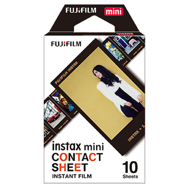 富士 instax mini 底片《CONTACT SHEET 目錄編號》一入/10張