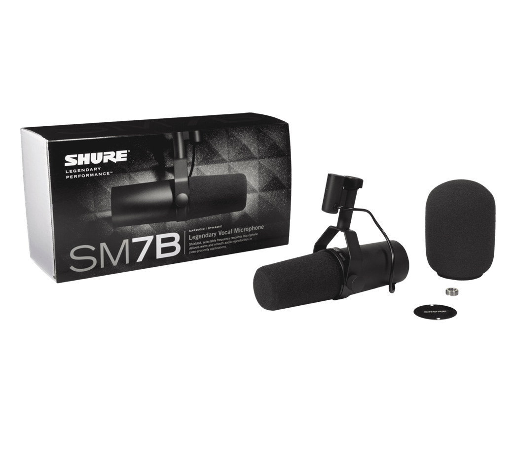 SHURE SM7B 動圈式麥克風新麗聲公司貨- PChome 商店街