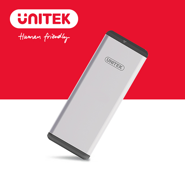 UNITEK 優越者 USB3.0 M.2 SSD(NGFF/SATA) 鋁合金硬碟外接盒 (Y-3365) 電競用