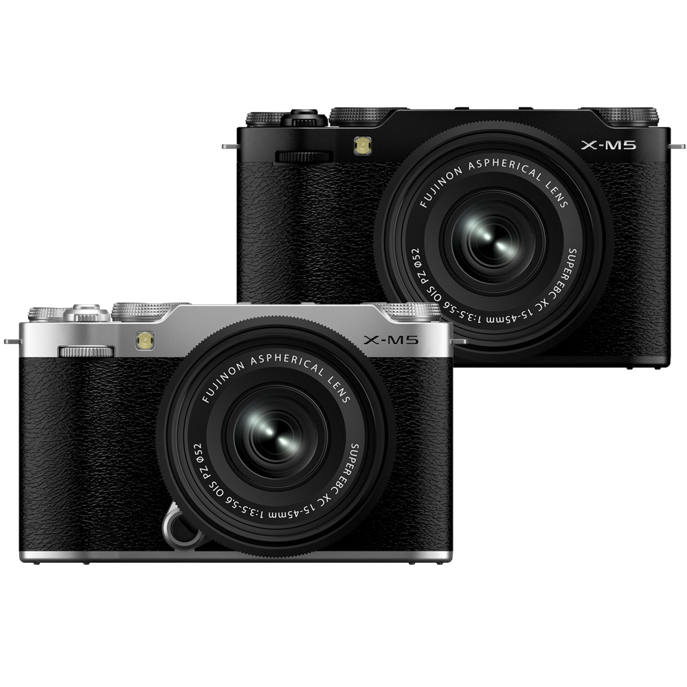 FUJIFILM X-M5 單機身 + XC 15-45mm 鏡頭 公司貨