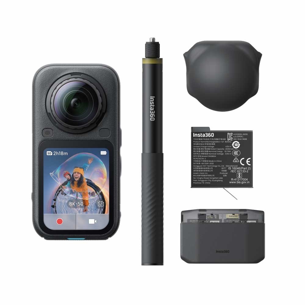 Insta360 X6 8K全景運動相機 萬能套裝 東城代理商公司貨