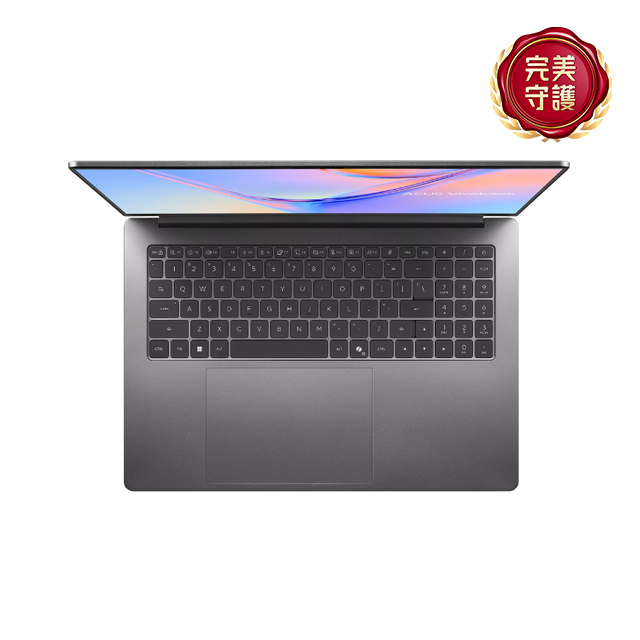 ASUS 華碩 Vivobook S16 16吋文書效能筆電灰色(Intel Core 7 350/16B/512G/WIN11/S5652MA-0052G350)