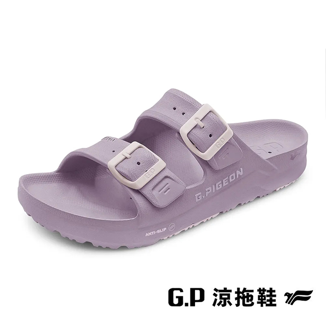 G.P(女)AQUOS綠藻舒適機能水行鞋 拖鞋 女鞋-丁香紫色