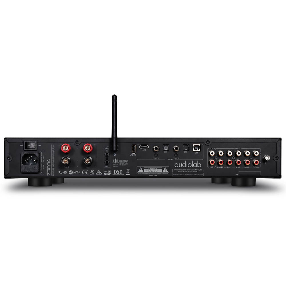 Audiolab 7000A 數位藍芽DAC綜合擴大機 黑色