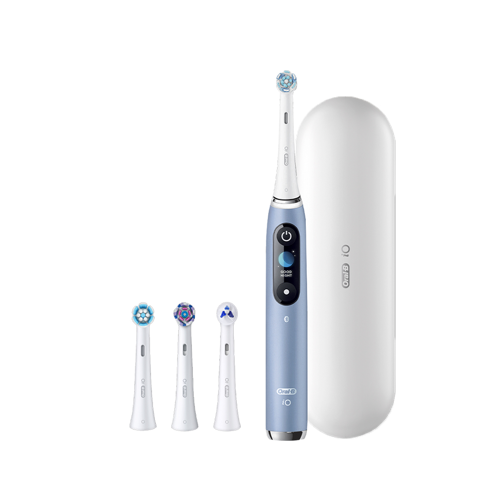德國百靈Oral-B-iO9微震科技電動牙刷 (湖水藍)