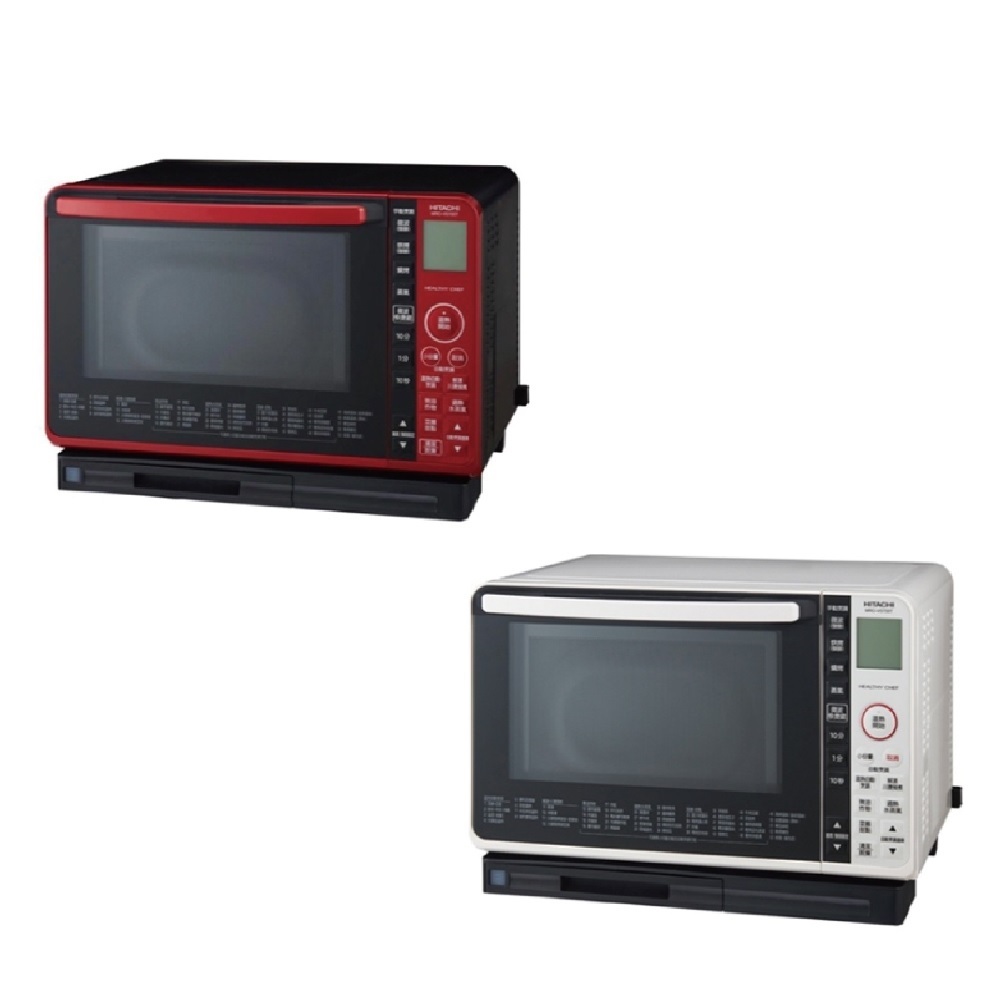 Hitachi 日立 22L過熱水蒸氣烘烤微電腦微波爐(福利品) MROVS700T -