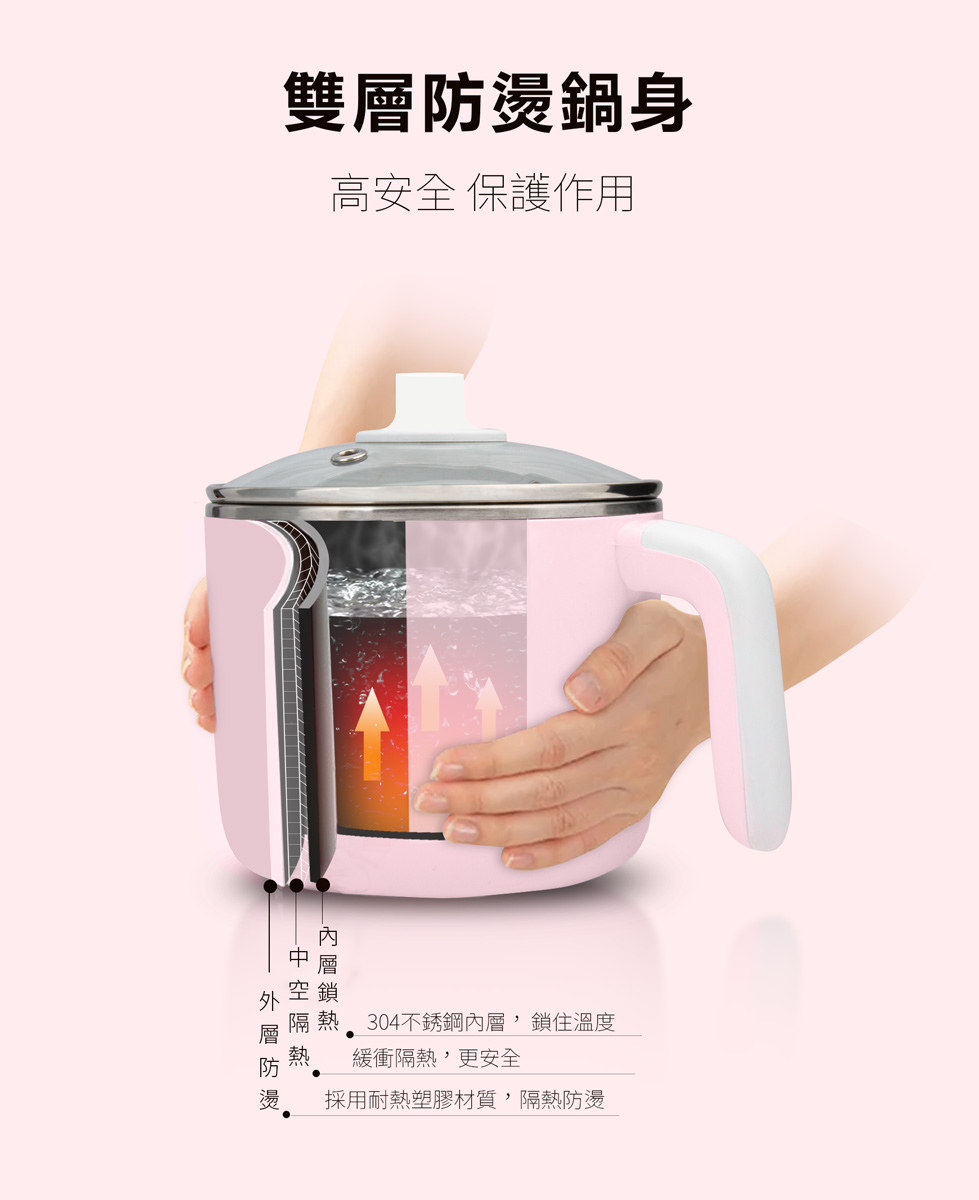 Hello Kitty x Kolin 1.5-Cup Rice Cooker and Food Steamer 0.8L