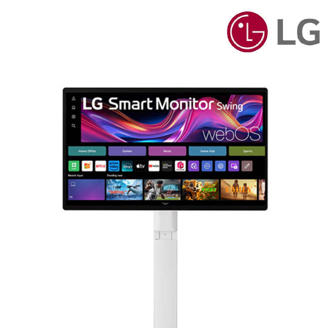 LG 樂金 32型SmartMonitor 4K移動式觸控智慧螢幕斜槓機(32U889SA-W)/閨蜜機/顯示器/移動電視/移動液晶