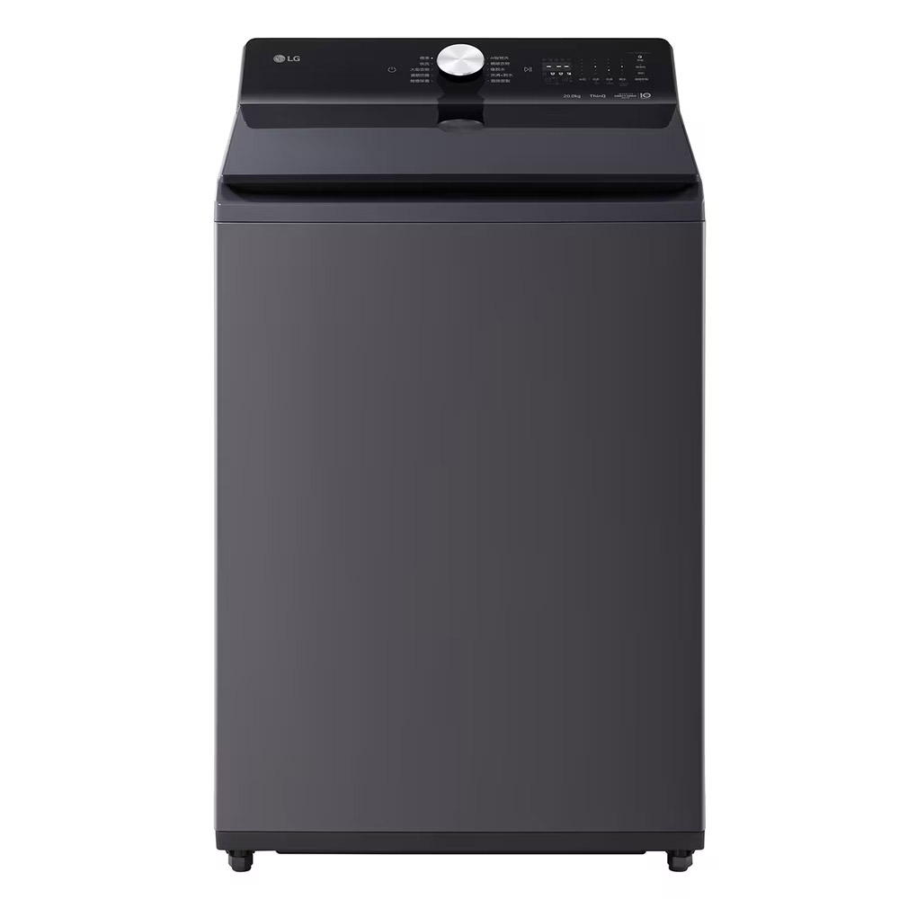 LG樂金 20公斤AI DD™ 蒸氣直驅變頻直立洗衣機 WT-TD20HG(夜墨灰)