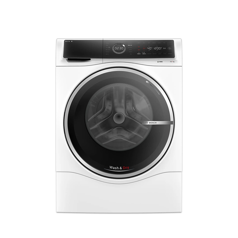 【BOSCH 博世】10公斤 智慧洗脫烘滾筒洗衣機(WNC554A0TC)