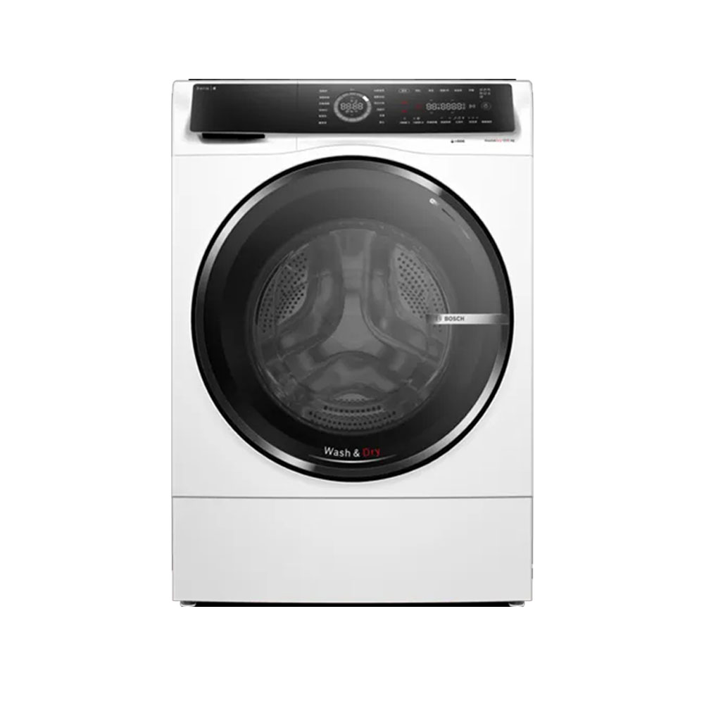 【BOSCH 博世】12公斤 三效極淨洗脫烘滾筒洗衣機(WSD274A0TC) 左開