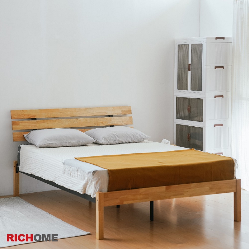 RICHOME貝德雙人床架 BE282+BE288
