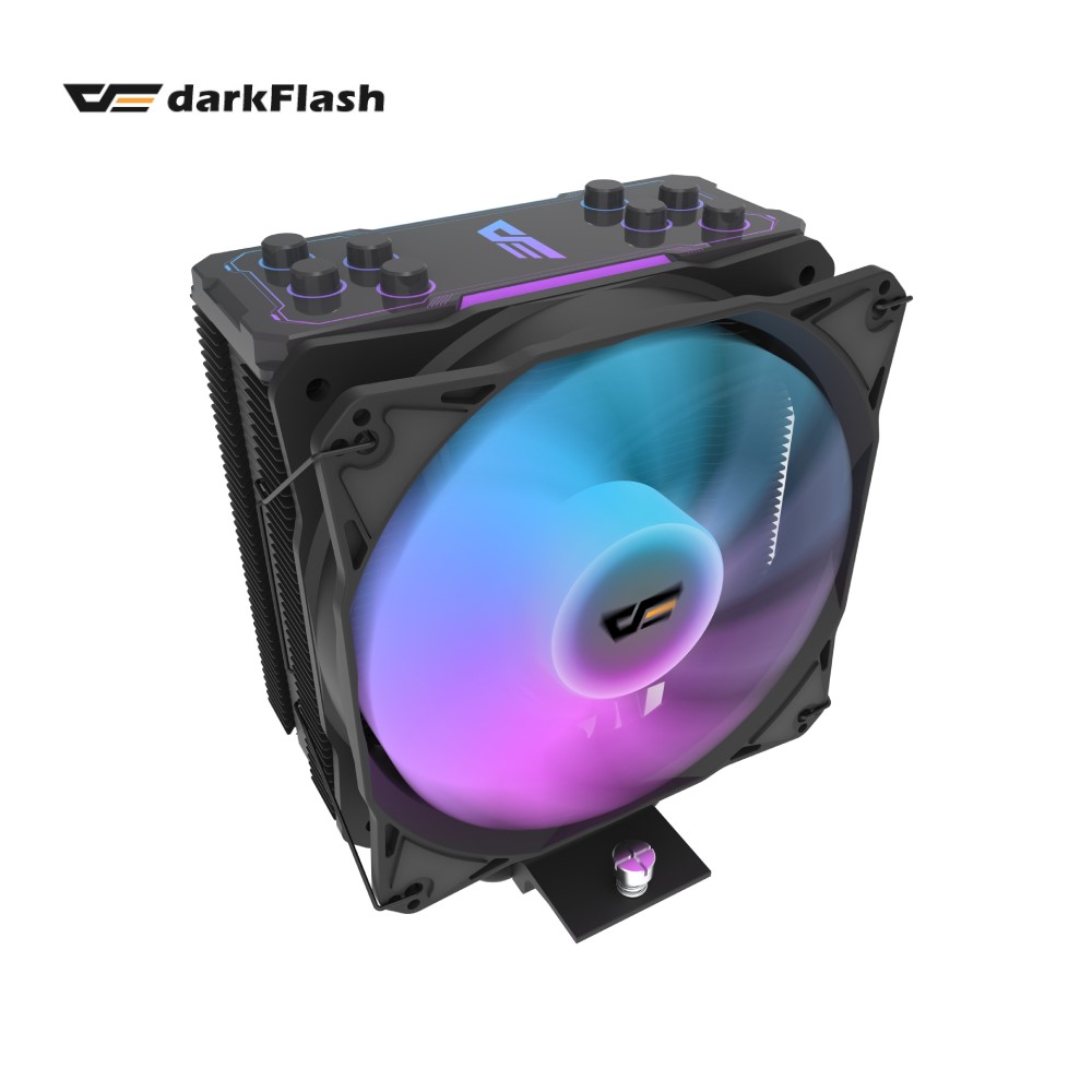 darkFlash 大飛 Z4 Pro Mist 黑色 CPU散熱器
