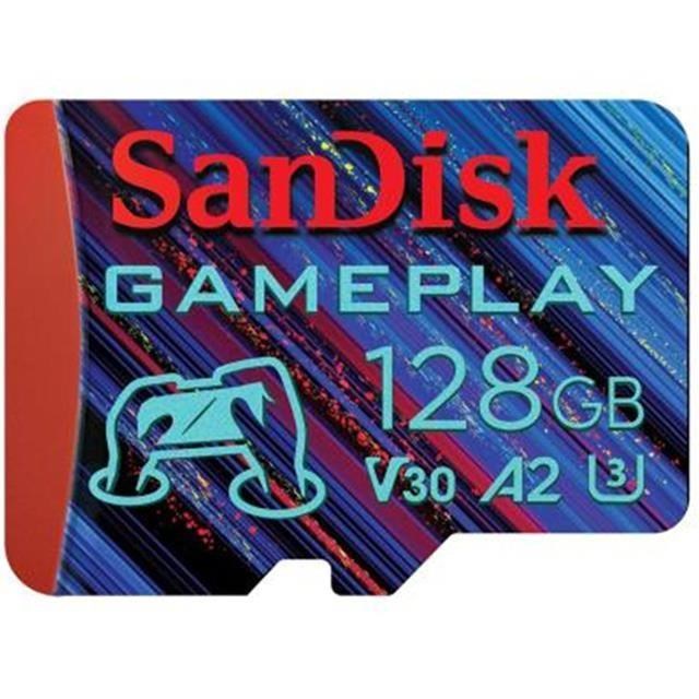 SanDisk GamePlay 128GB 128G microSDXC 190MB/s V30 U2 A2 A3 遊戲專用卡