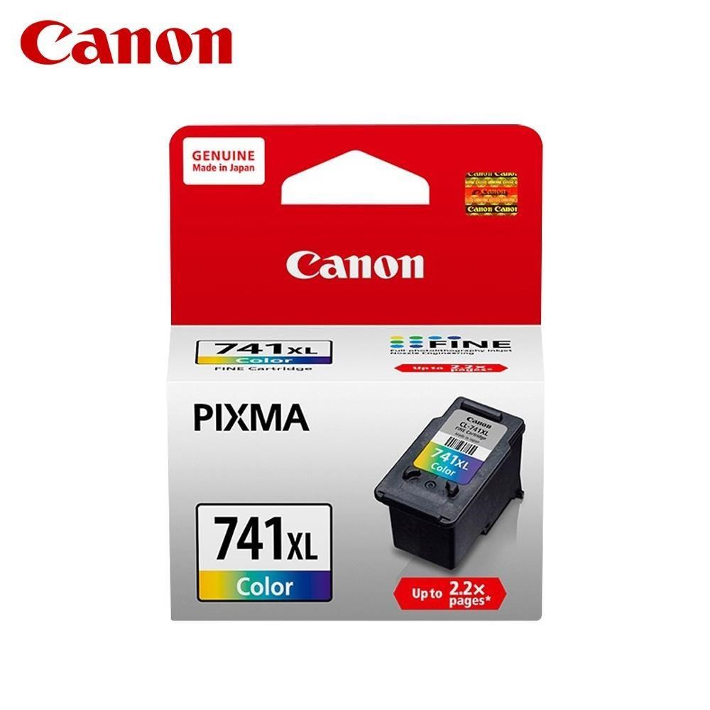 【CANON】CL-741XL 原廠彩色高容量墨水匣 CL741XL 適 MG3670 MG2170 MG3170