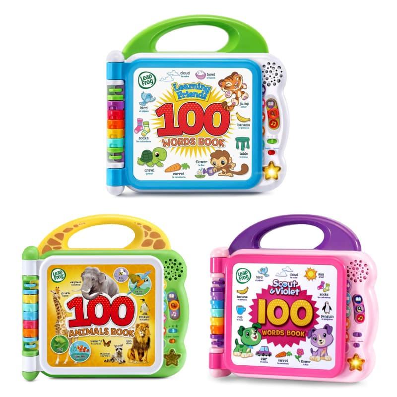LeapFrog 跳跳蛙 100單字互動認知圖鑑(3款可選)