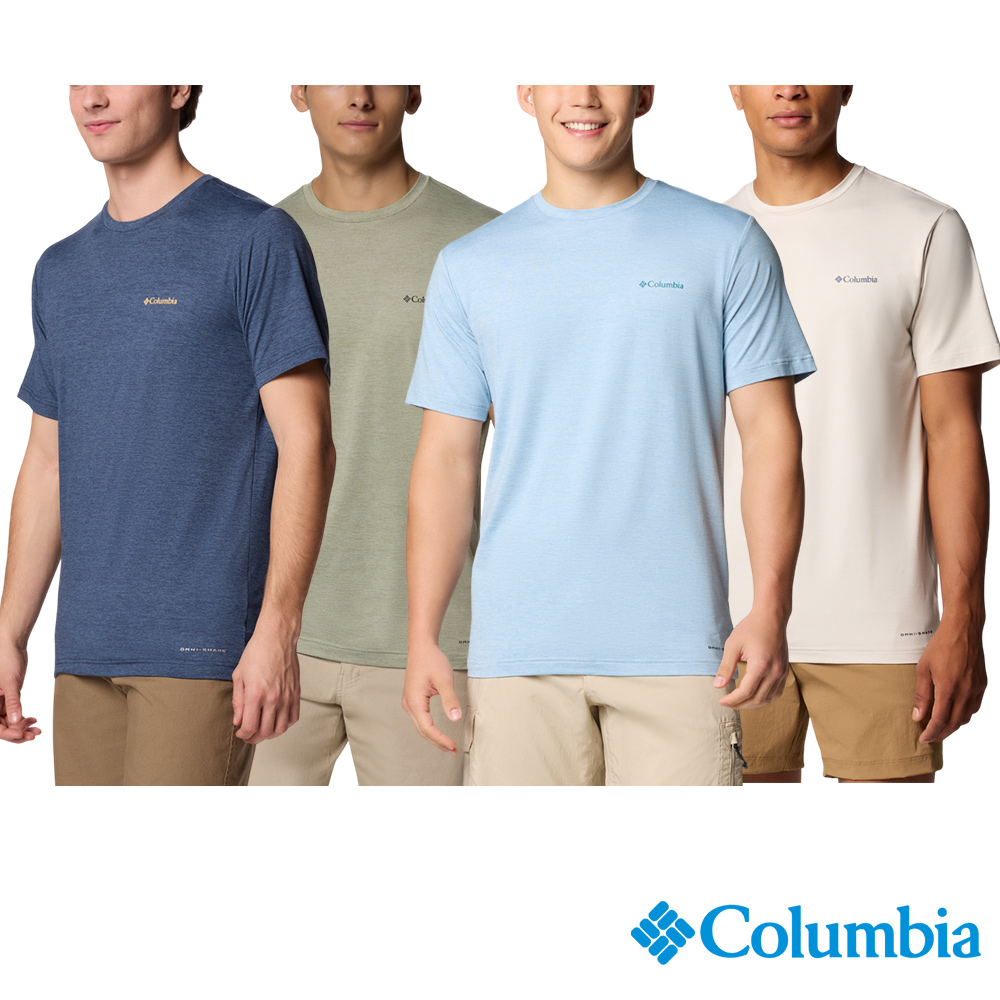 Columbia 哥倫比亞 男款- 防曬UPF50快排短袖上衣(2025春夏)