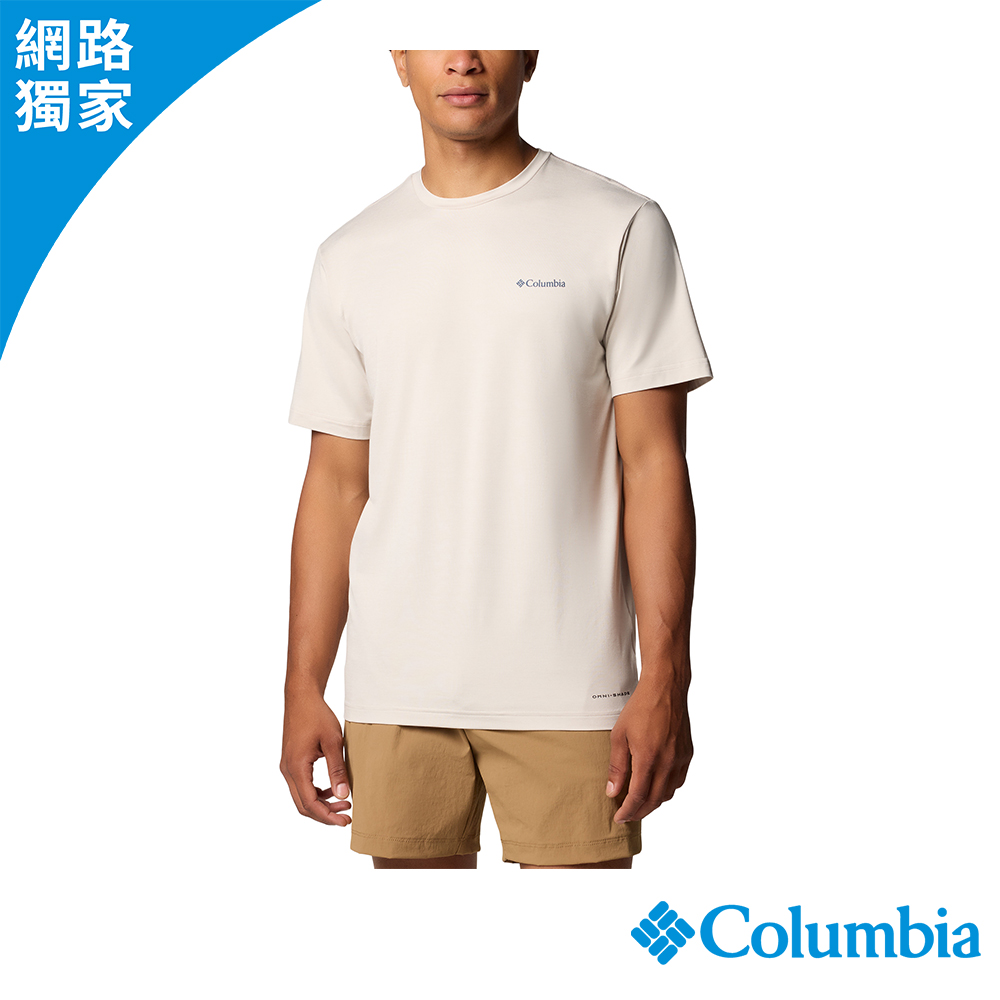 Columbia 哥倫比亞 男款- 防曬UPF50快排短袖上衣(2025春夏)