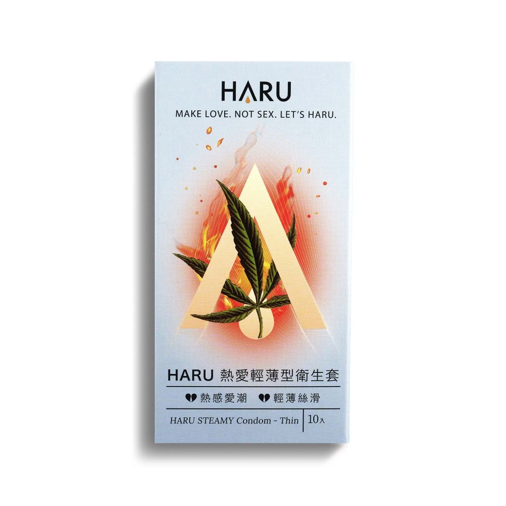 STEAMY熱愛輕薄型保險套_10入/盒(熱感極薄)