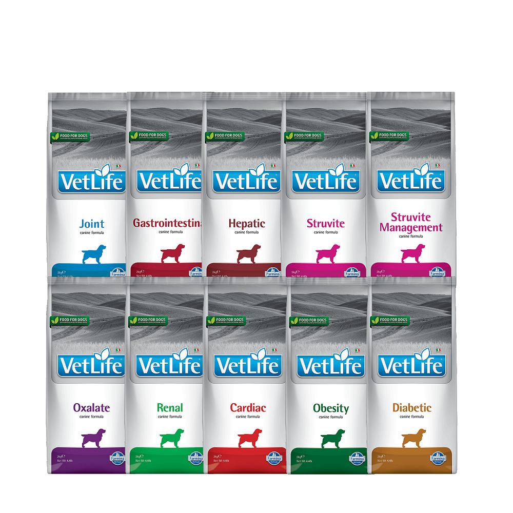 【Farmina 法米納】VetLife 天然處方系列(VD)犬用 2kg (狗飼料)