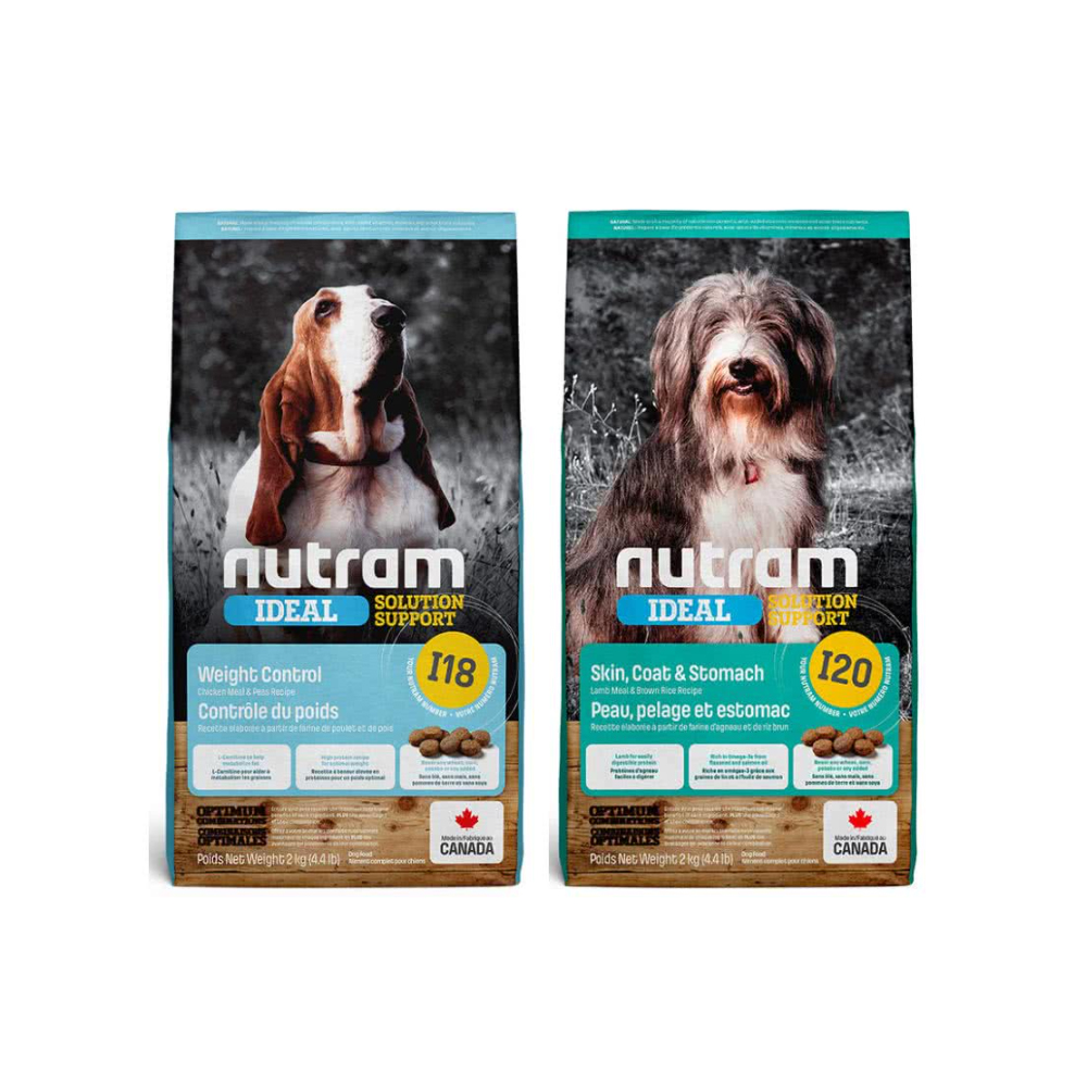 Nutram紐頓I18/I20無穀專業理想系列狗飼料11.4kg/25lb