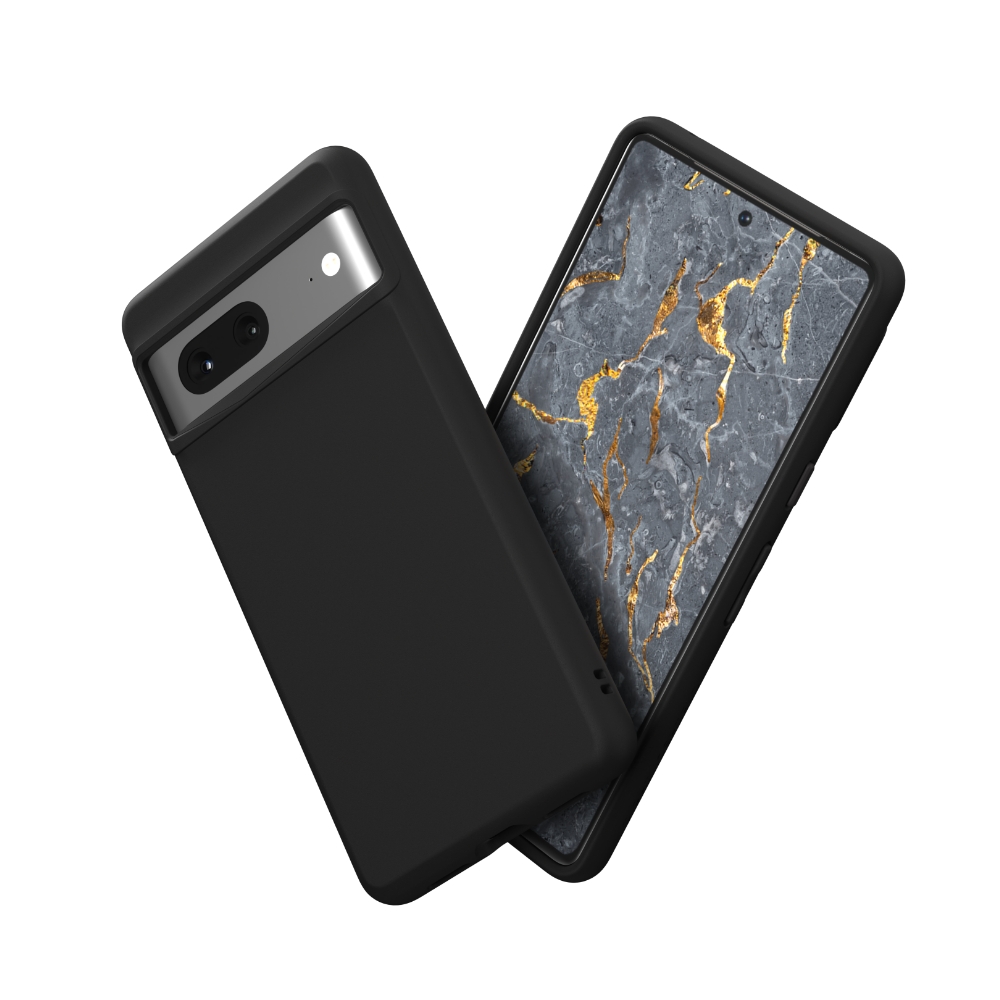 【犀牛盾】Google Pixel 7 (6.3吋) SolidSuit (MagSafe 兼容) 防摔背蓋手機保護殼-經典黑