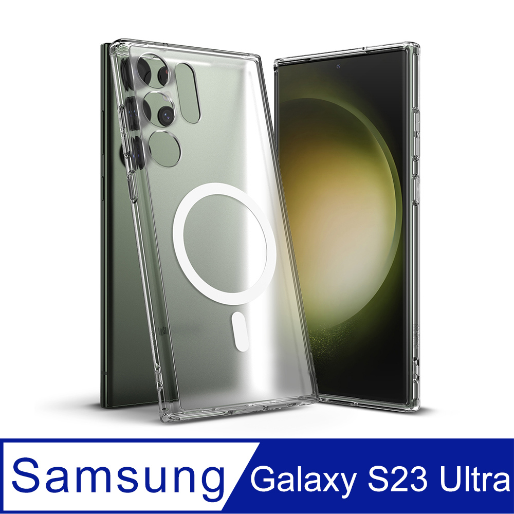 Rearth 三星 Galaxy S23 Ultra (Ringke Magnetic) 磁吸保護殼(霧透)