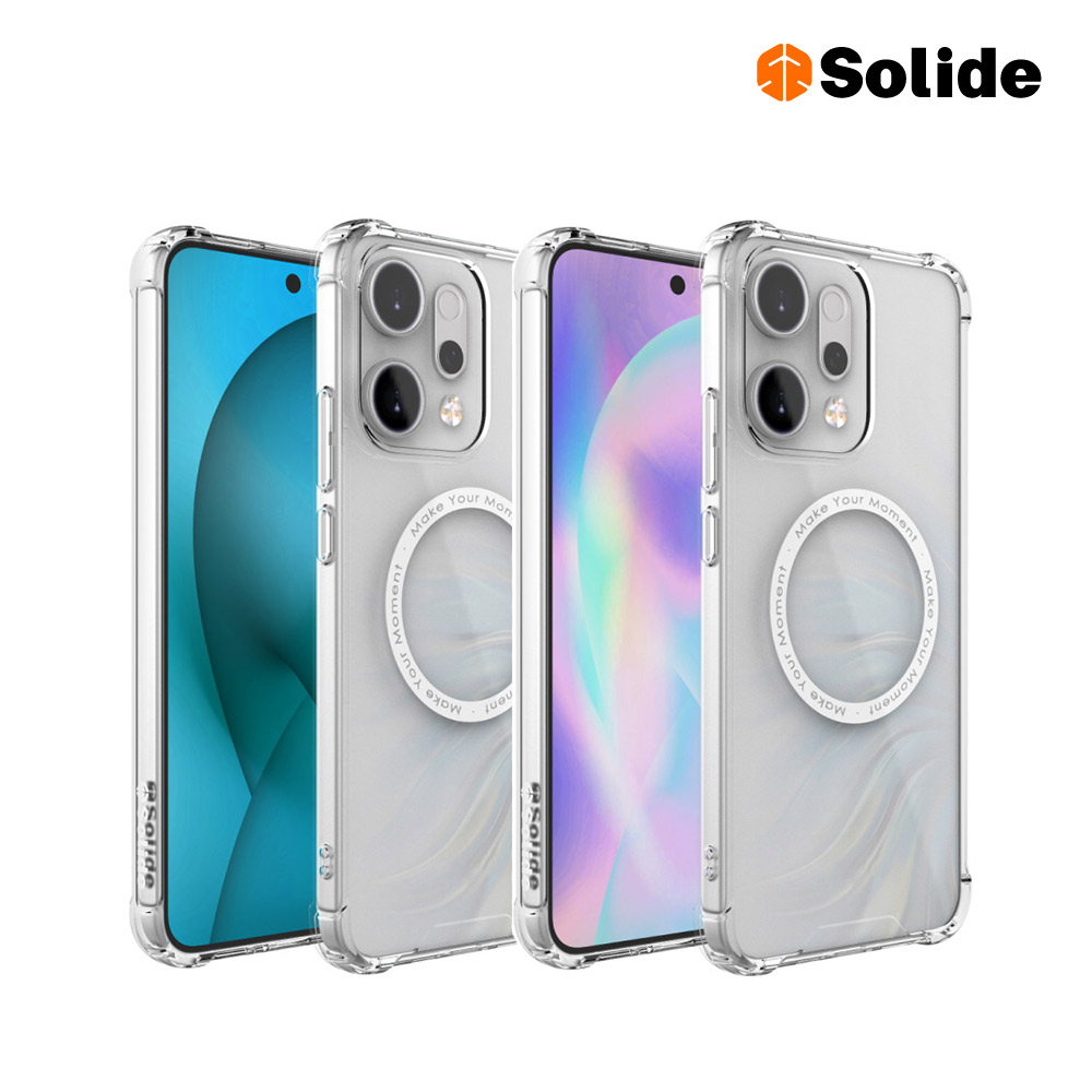 solide 索力得 Reno 14/14 Pro OPPO防摔磁吸保護殼