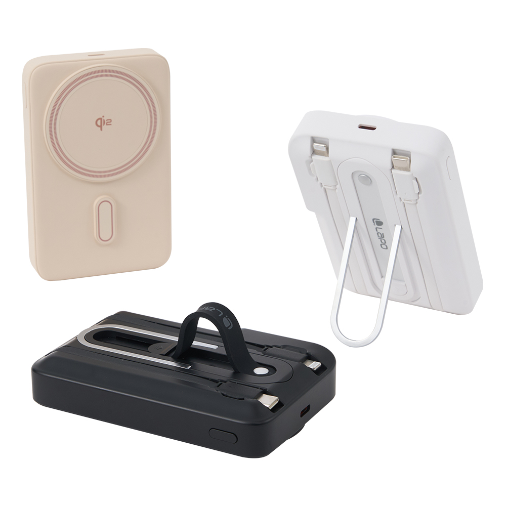 LaPO Qi2 15W磁吸無線充行動電源