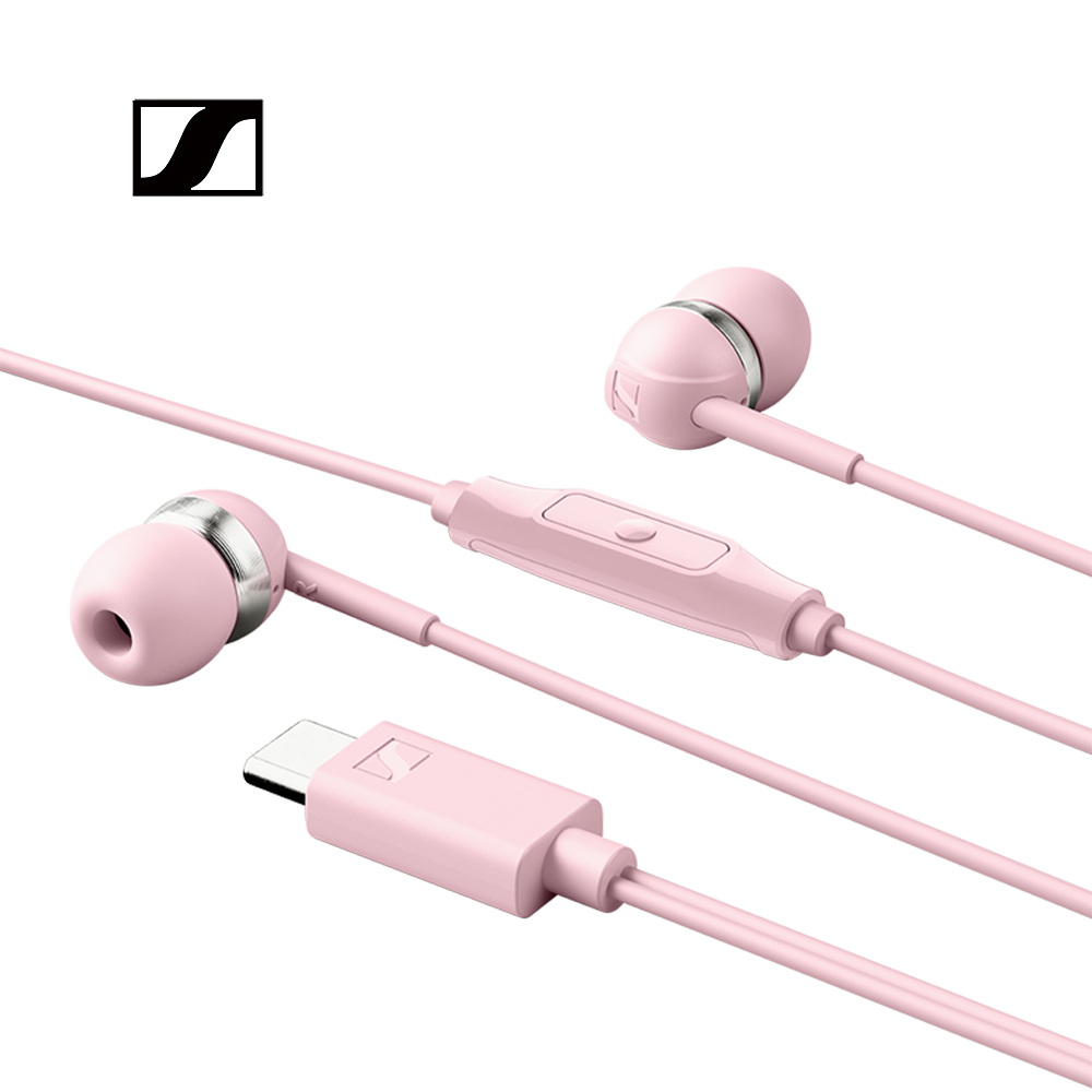 Sennheiser CX 80U USB-C 有線入耳式耳機 櫻花粉