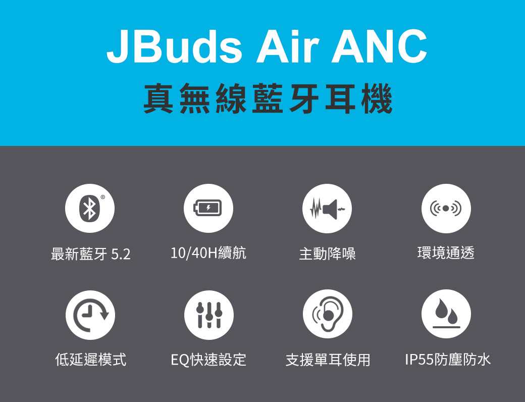 JLab JBuds Air ANC PChome