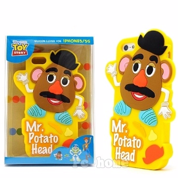 Disney ．PIXAR 【TOY STORY 蛋頭先生】i5S 5 浮雕立體手機背蓋