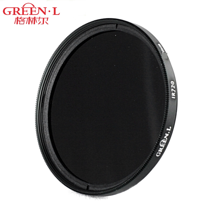 Green.L 綠葉 多層膜紅外線濾鏡IR720紅外光濾鏡720IR濾鏡IR72 口徑82mm濾鏡(過濾波長720nm以下的光線;半紅外線攝影)-料號GIR7282
