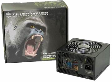 Power 500W/ATX 銀倍金剛 SS-500 80PLUS電源供應器 (海韻代工)