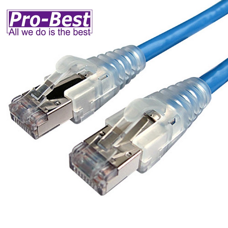 PRO-BEST Cat.6a FUTP 4P 5M連接線 10G