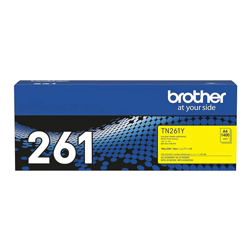 BROTHER 兄弟牌 TN-261Y 原廠黃色碳粉匣(適用: MFC-9330CDW、HL-3170CDW)