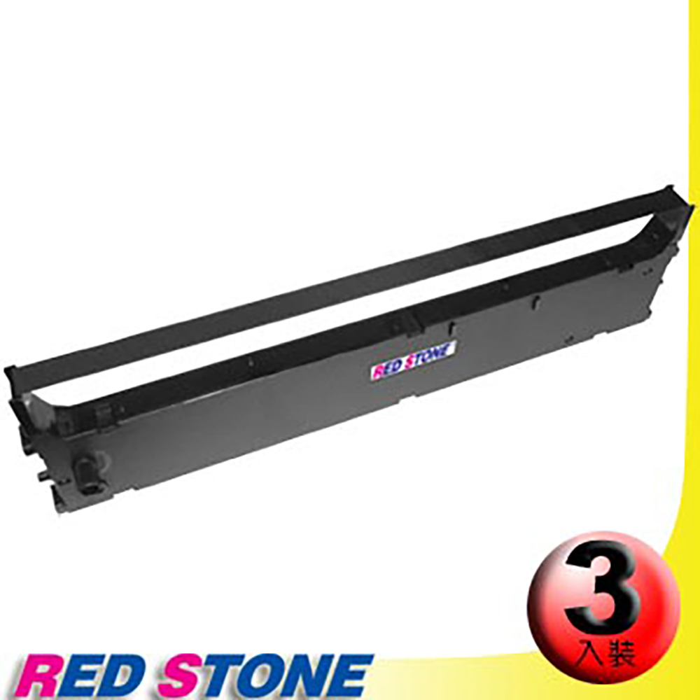 RED STONE 紅石 for OKI ML1190黑色色帶組(1組3入)