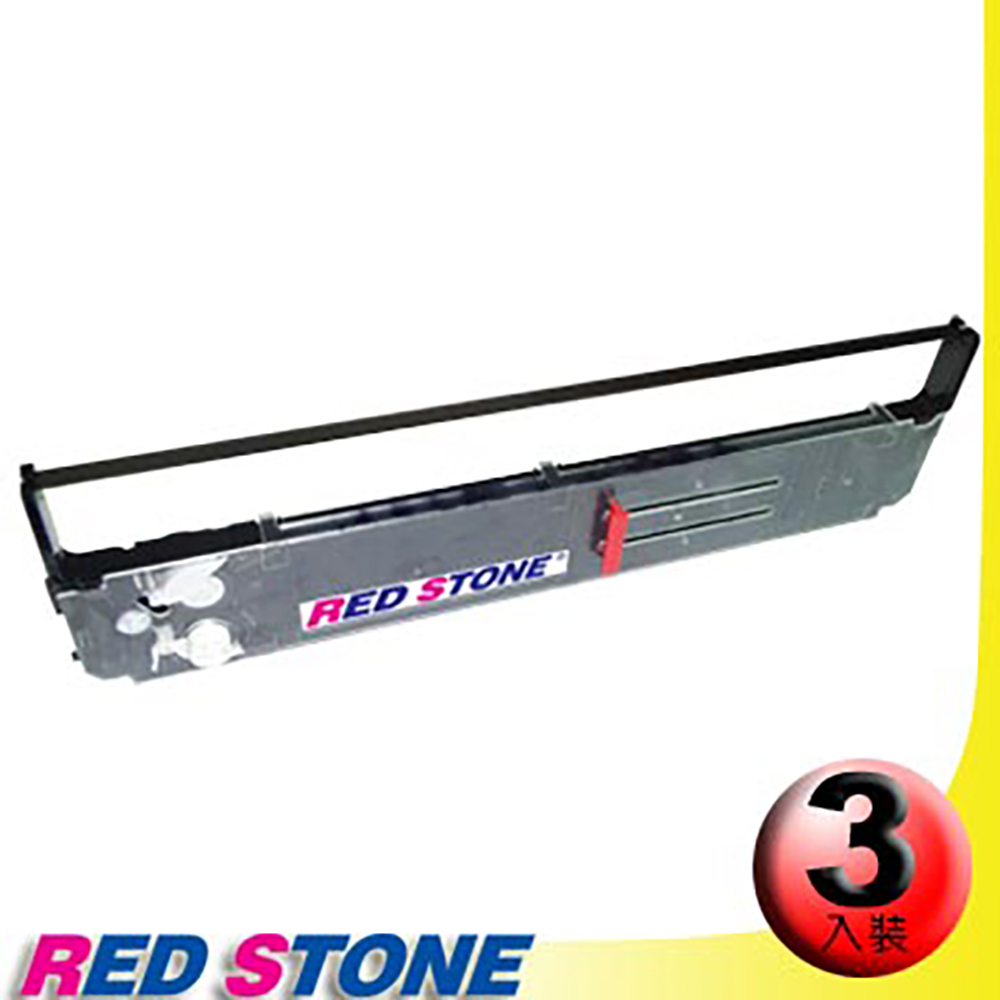 RED STONE 紅石 for PRINTEC PR836/ OKI 393黑色色帶組(1組3入)