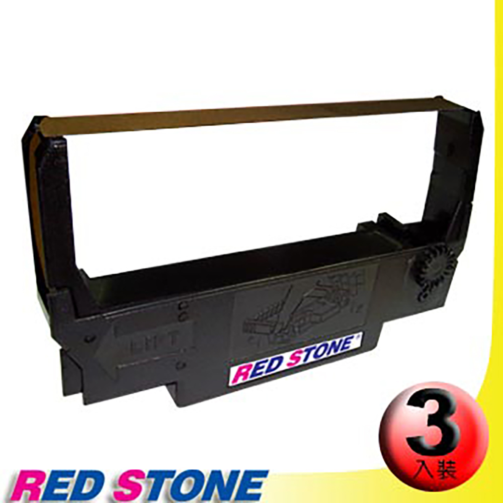 RED STONE 紅石 for EPSON ERC30/ERC34/ERC38 收銀機/記錄器 色帶(1組3入)紫色