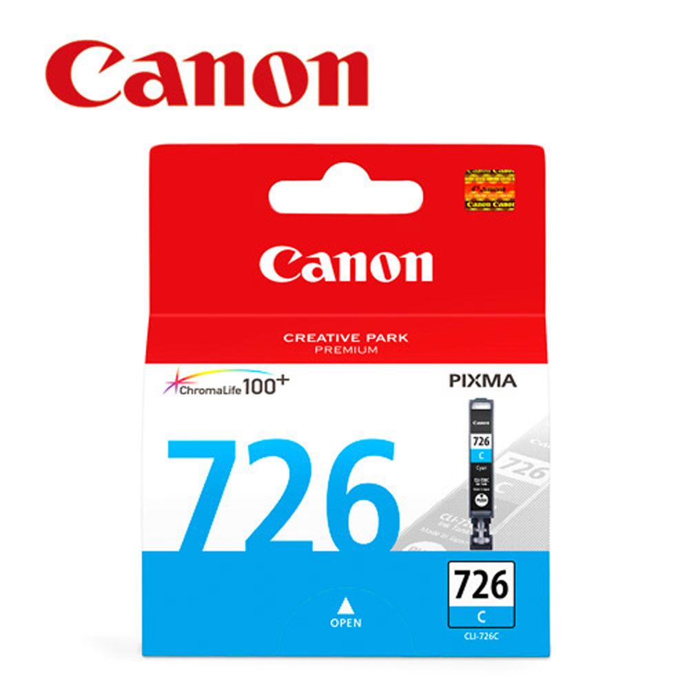 Canon 佳能 CLI-726C 原廠藍色墨水匣
