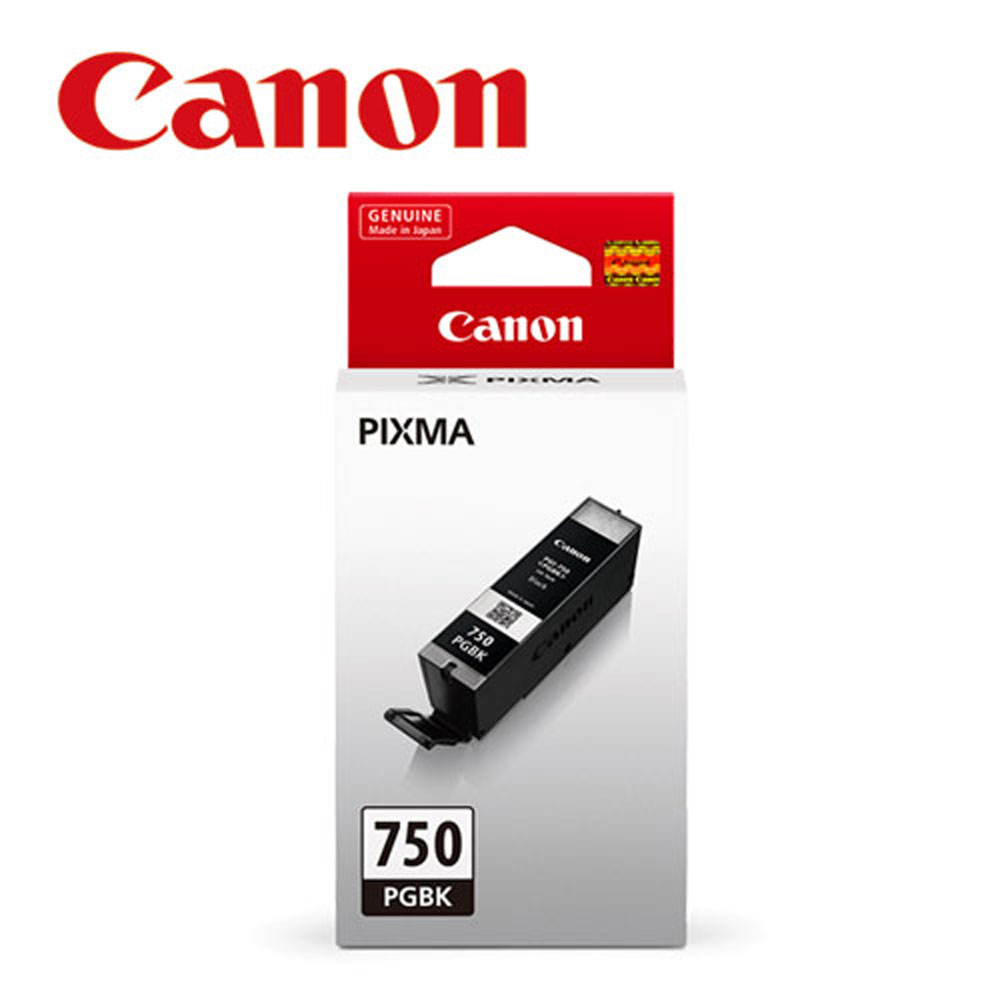Canon 佳能 PGI-750BK 原廠黑色墨水匣（其他規格）